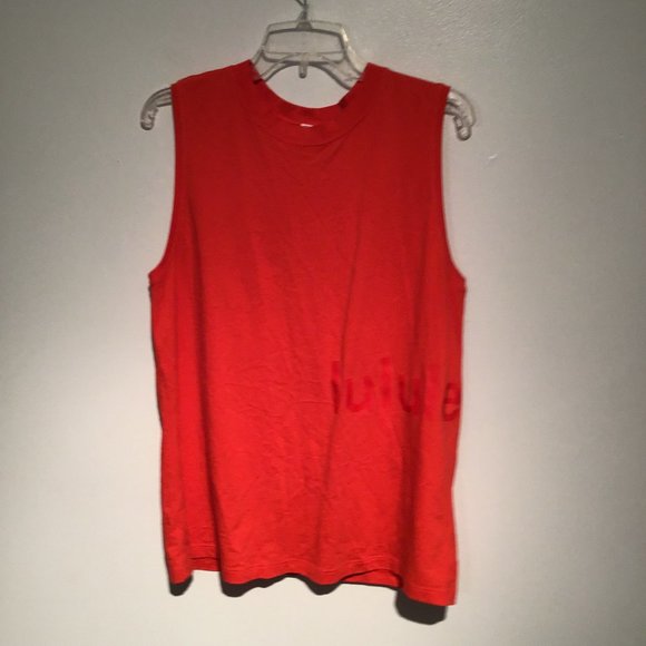 All Yours Tank Top Graphic in Brick Orange Size 8 - Picture 7 of 15